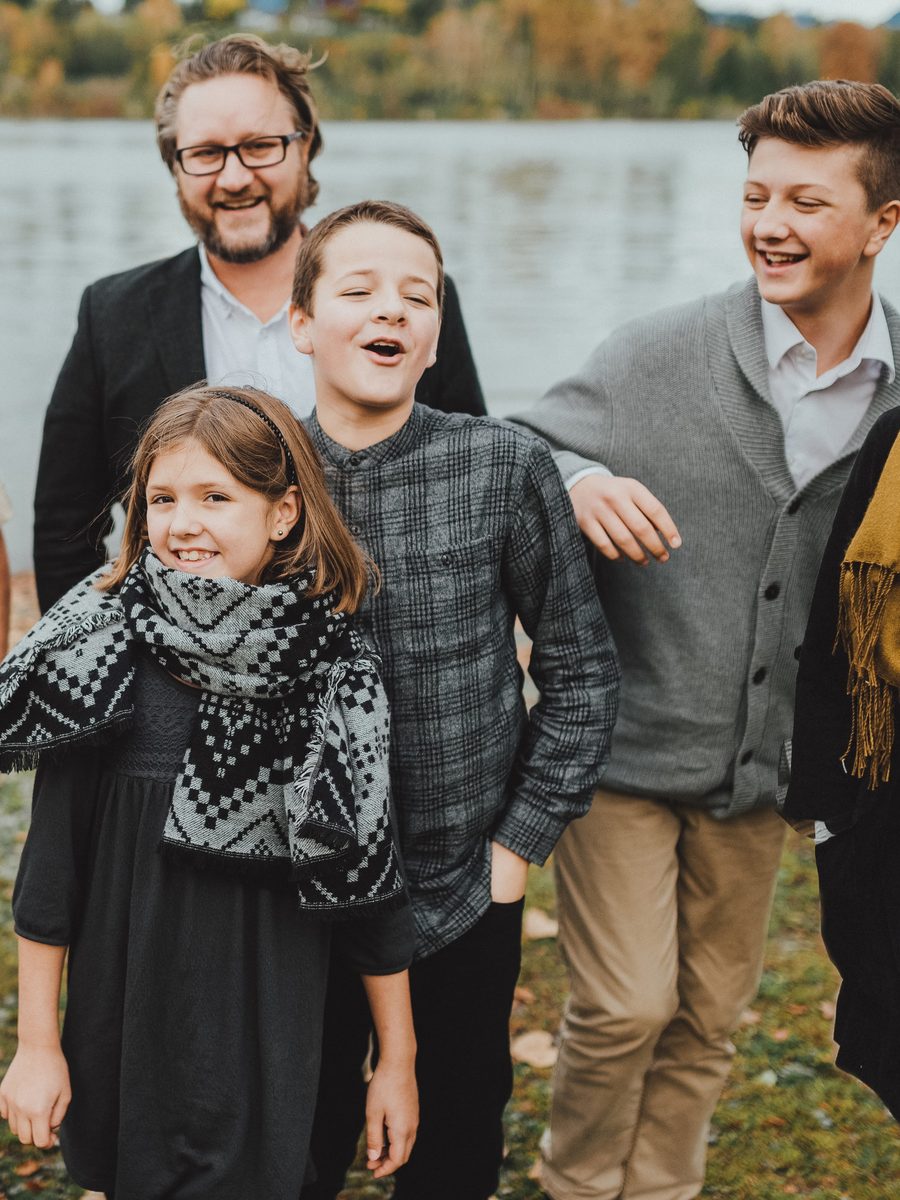 Zane and his family